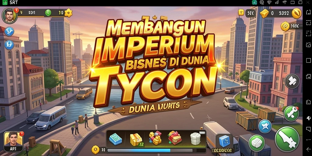 Tampilan gameplay 5RT yang seru dan menantang.