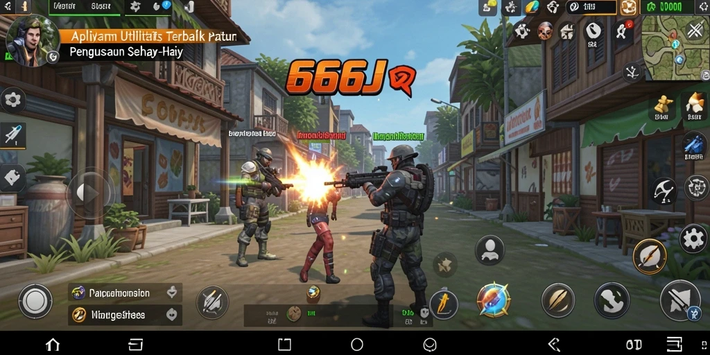 Screenshot utama 666J menampilkan antarmuka pengguna yang bersih dan fungsional.