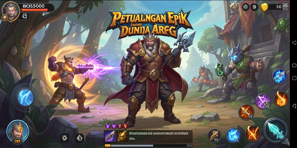 Gameplay menarik di dunia ARPG yang memukau.