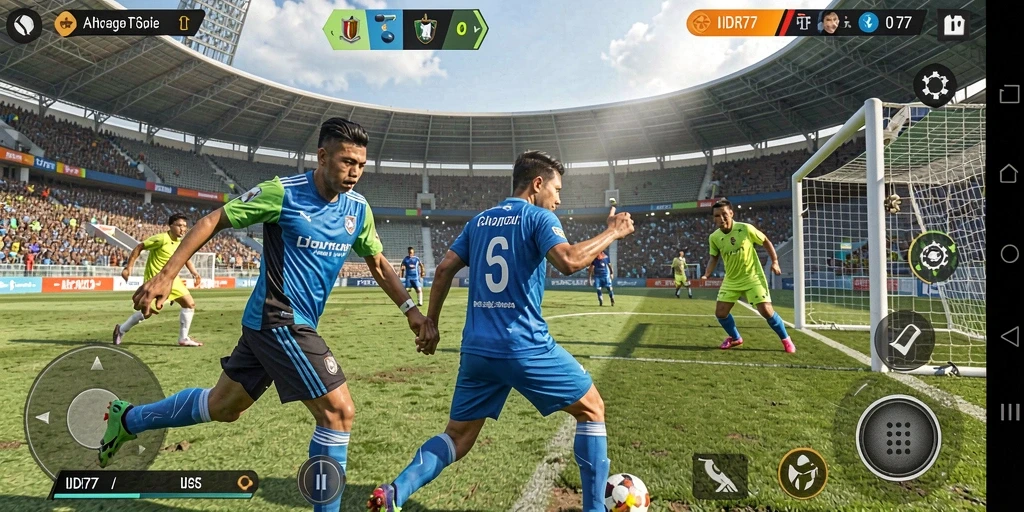 Gameplay menarik dengan olahraga yang beragam dan menantang.
