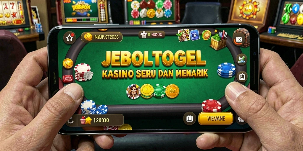 Screenshot gameplay JEBOLTOGEL yang menarik dengan elemen Kasino yang mendebarkan.
