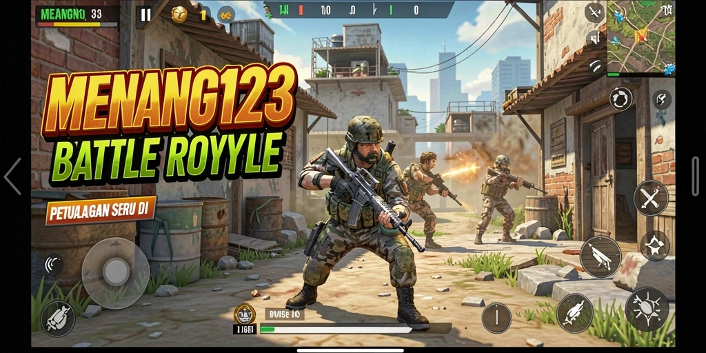 Tampilkan aksi seru di medan tempur Battle Royale.