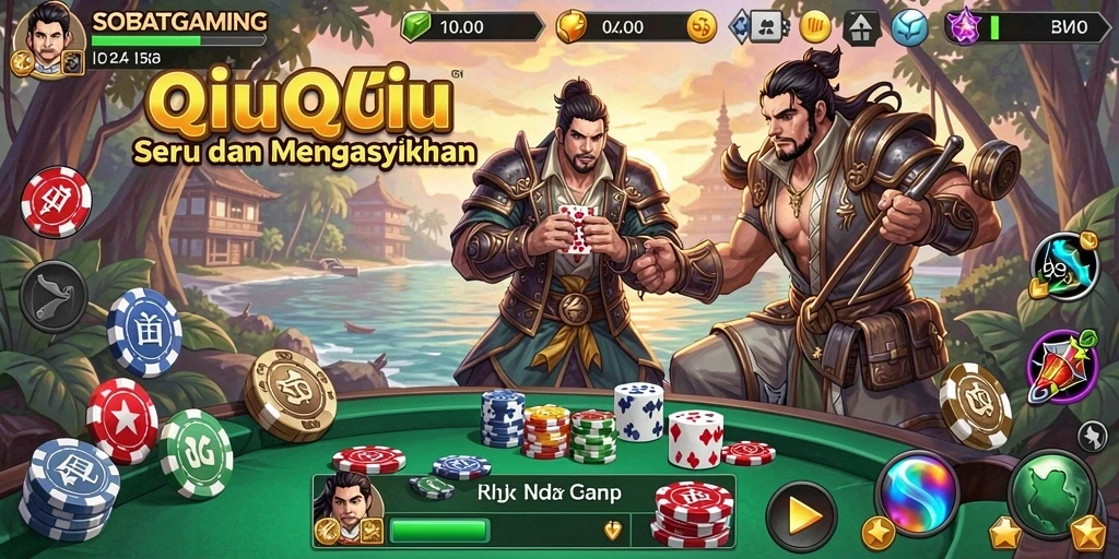 Tampilkan gameplay menarik QiuQiu di SOBATGAMING.
