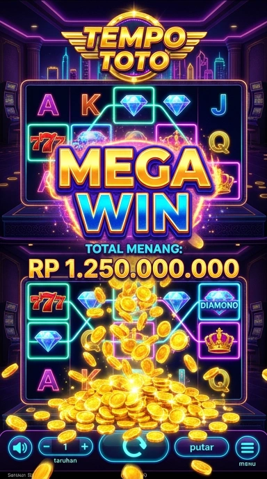 Tampilan antarmuka aplikasi tempototo yang modern dan menarik.